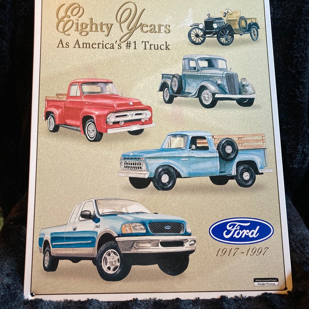 😻 3 for $13 Metal Ford Truck Sign